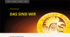 Desktop Screenshot of haaner-kurier.de